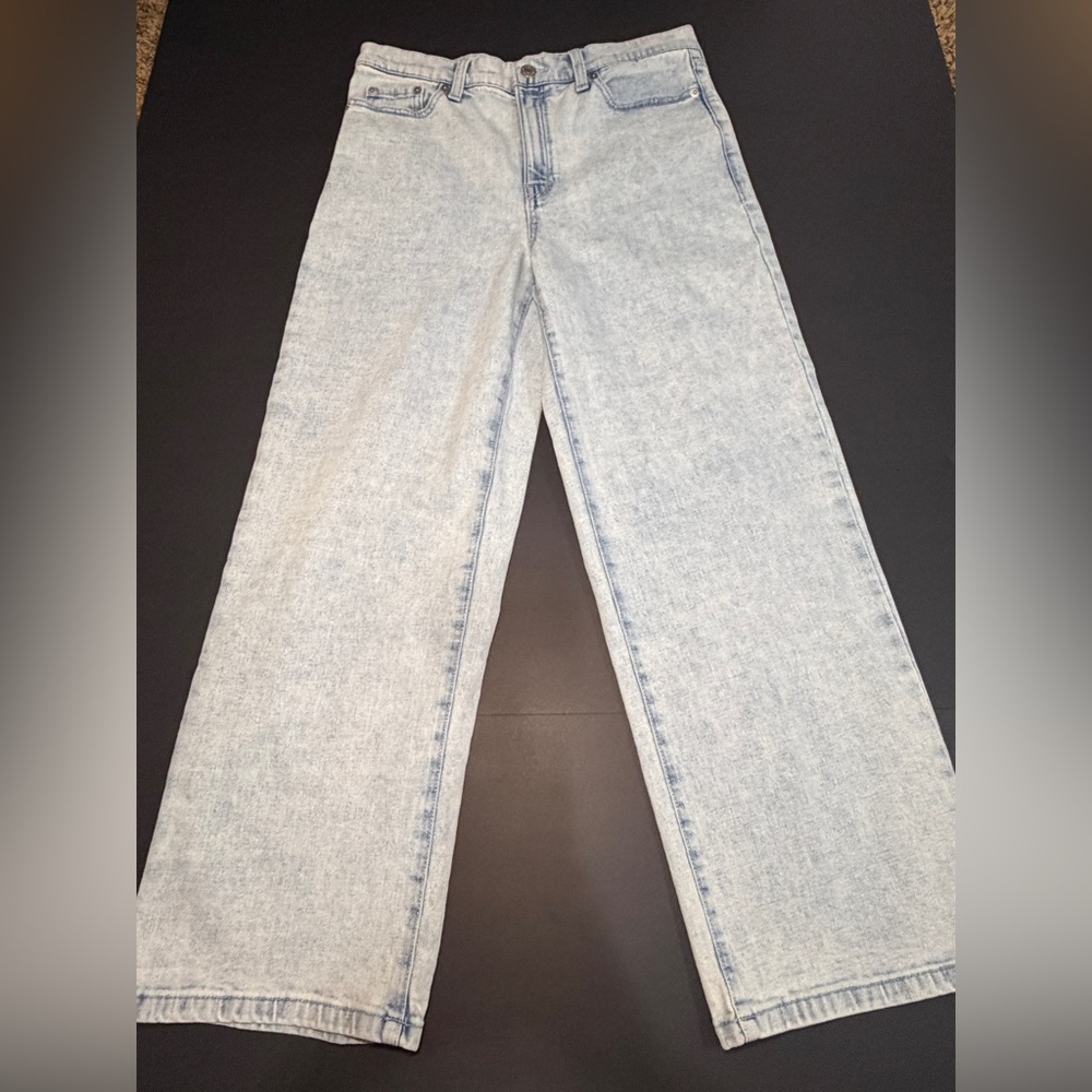 Banana Republic Light Blue Straight High-Rise Jeans